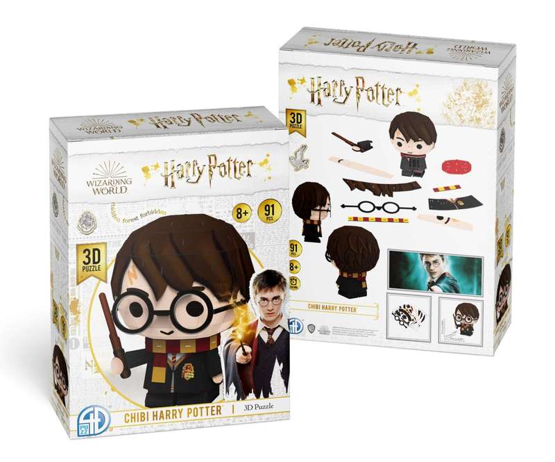 Puzzle 3D Harry Potter Chibi Character 91pc