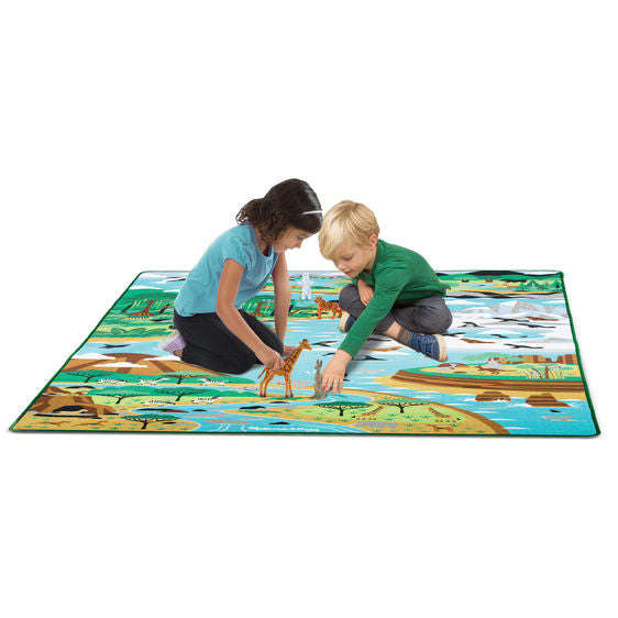Jumbo Activity Rug - Habitats