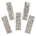 Colouring Bookmark Set - Faith 5pc ("Love" Cover)
