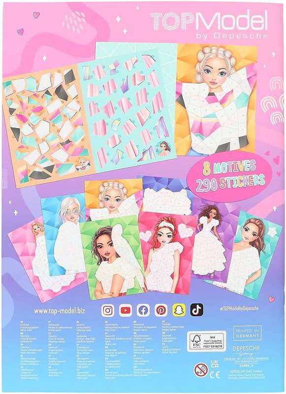 Top Model Number Stickers 290 Stickers