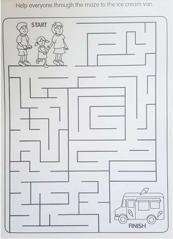 Mazes Super Pad (Ages 4-7)