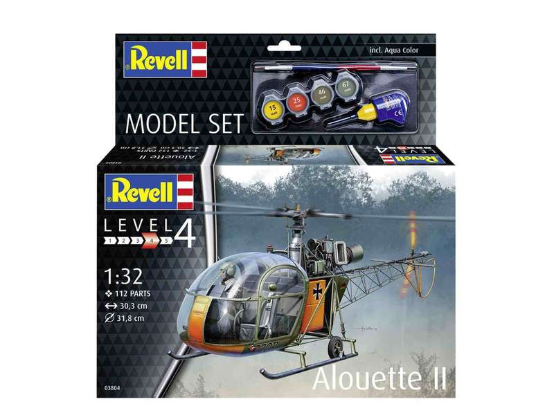 Model Set Alouette II (scale 1 : 32)