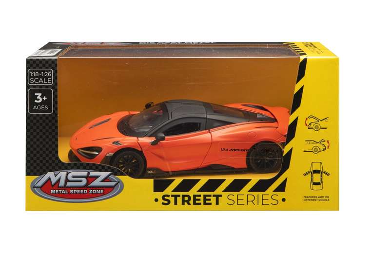 McLaren 765 LT (orange) (scale 1 : 24)