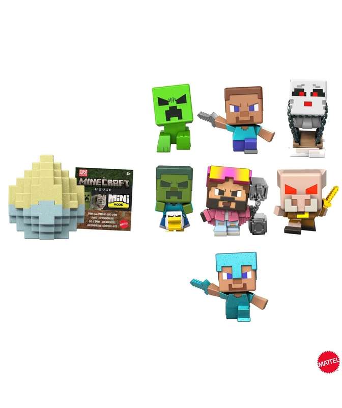Minecraft Mini Mode Spawn Egg Assorted