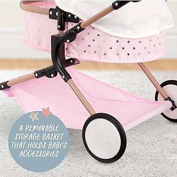 Babi 14 Inch Baby Doll Double Stroller