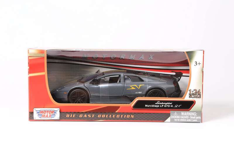 Lamborghini Murcielago LP670-4 SV Black (scale 1 : 24)