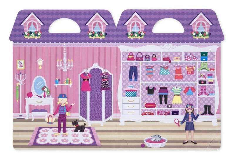 Puffy Sticker Playset - Dress-up