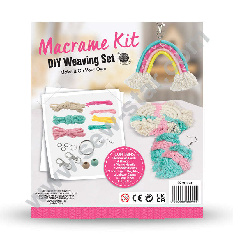 Sew Star Macrame Kit Weaving Set (Boxed)