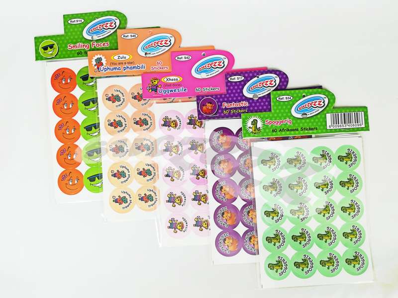 Mooi Gewerk Stickers 60pc