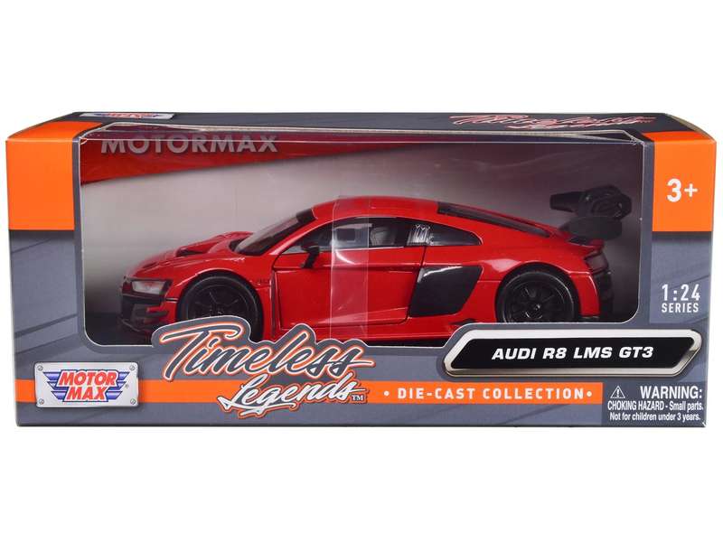 Audi R8 LMS GT3 V10 Red (scale 1 : 24)