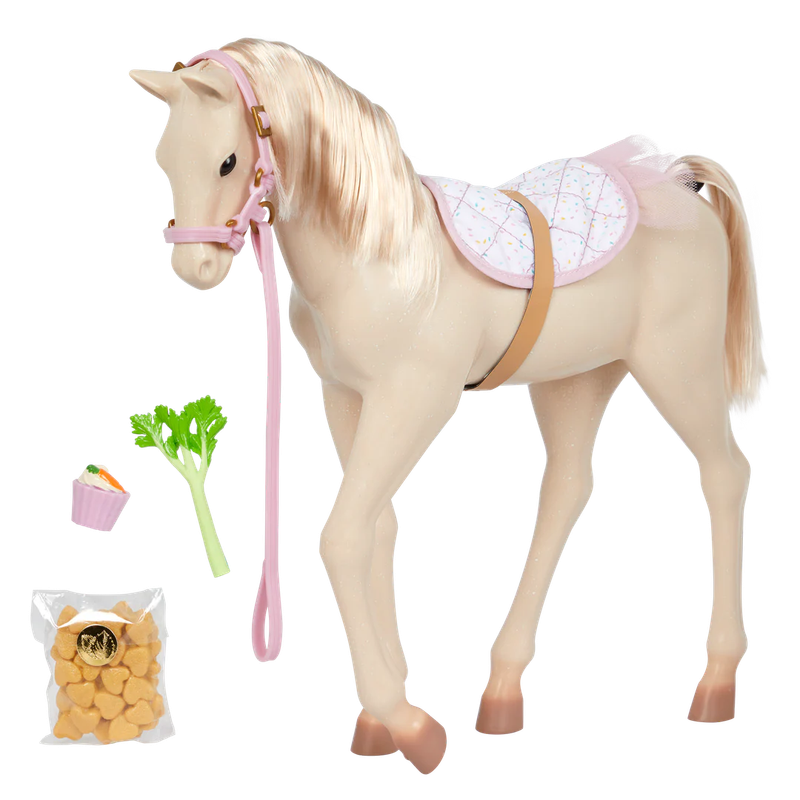 OG Birthday Foal - Palomino Party Foal 13 Inch