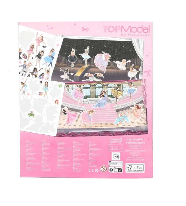Top Model Sticker World Ballet