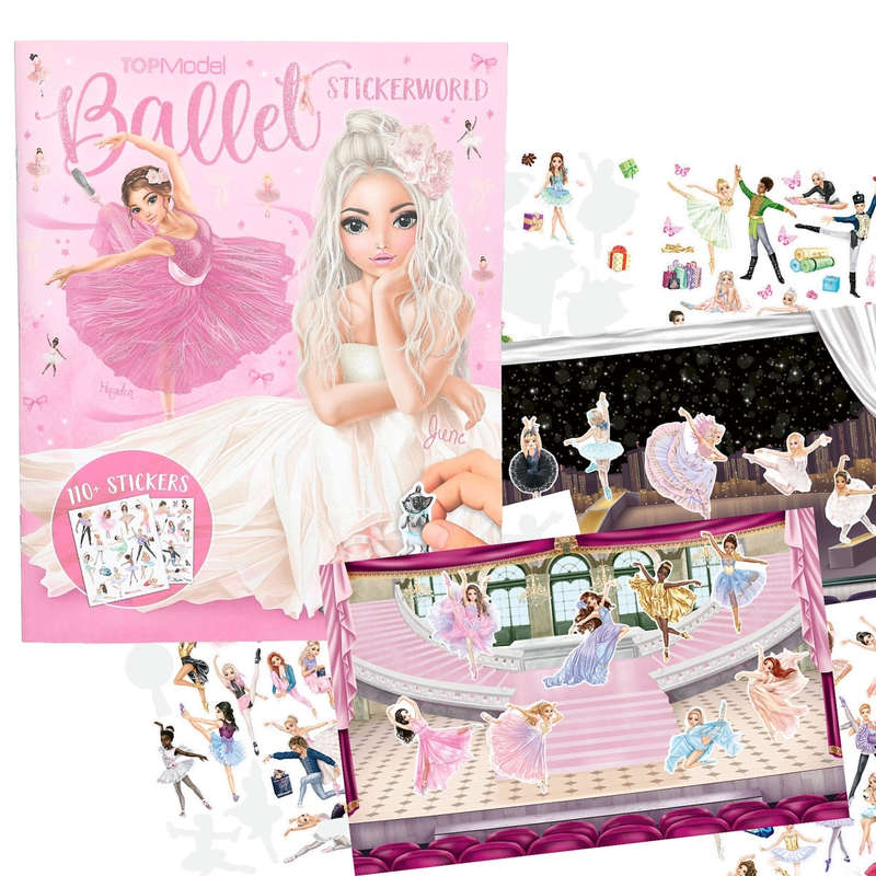 Top Model Sticker World Ballet