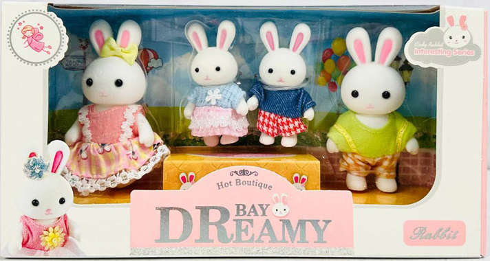 Dreamy Bay - Bunny Family 4pc (Boxed)