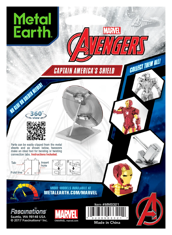 Puzzle 3D Captain America's Shield (Avengers)