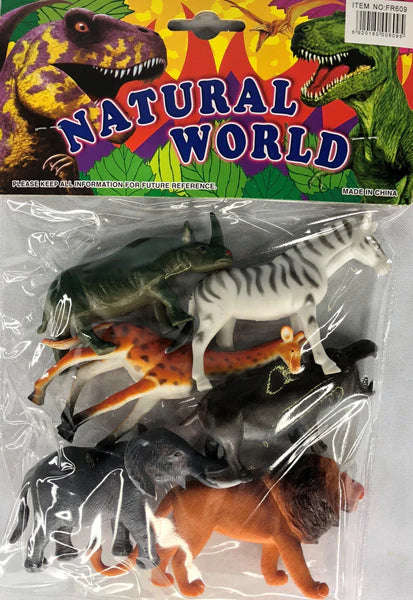 Wild Animals 6pc