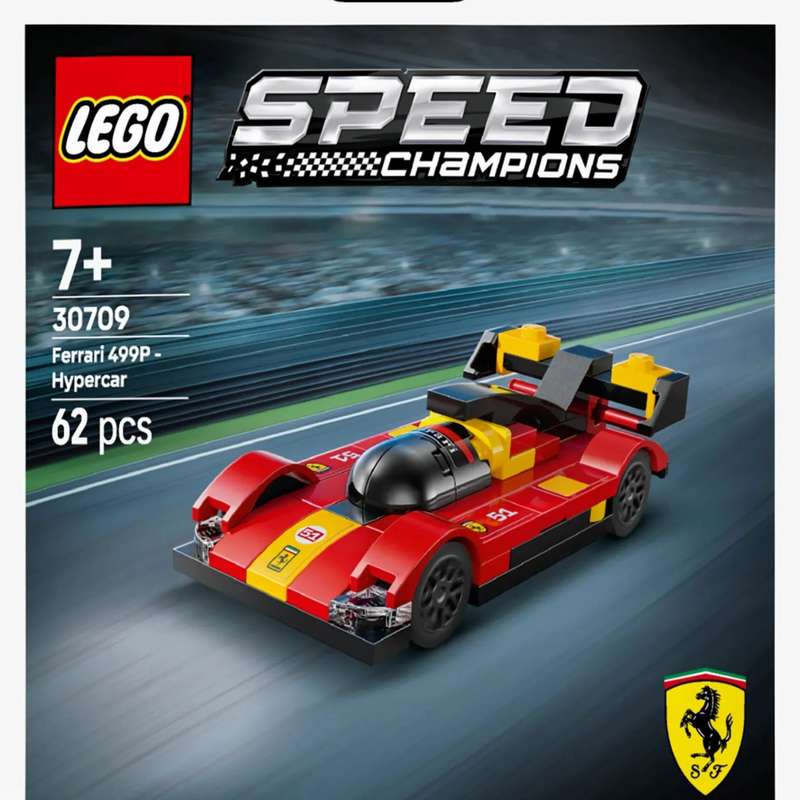 30709 Ferrari 499P Hypercar Speed Champions (Bag)