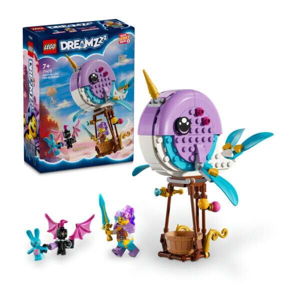 71472 Izzie's Narwhal Hot-Air Balloon Dreamzzz