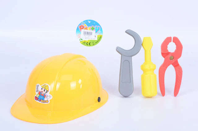 Hard Hat and Tools