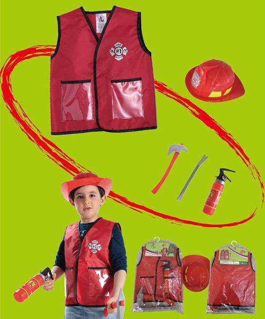 Fireman Outfit & Accessories