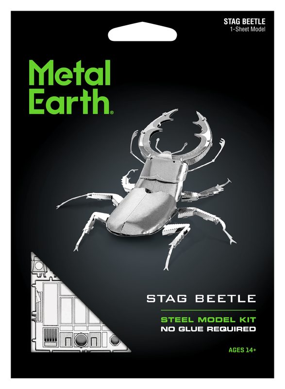 Puzzle 3D Stag Beetle 12pc