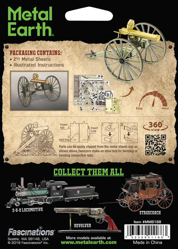 Puzzle 3D Gatling Gun