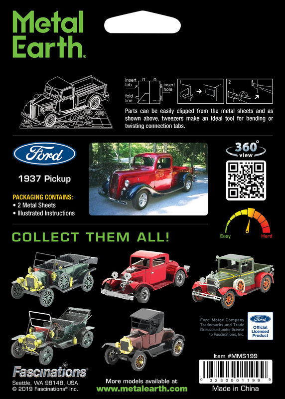 Puzzle 3D 1937 Ford Pickup