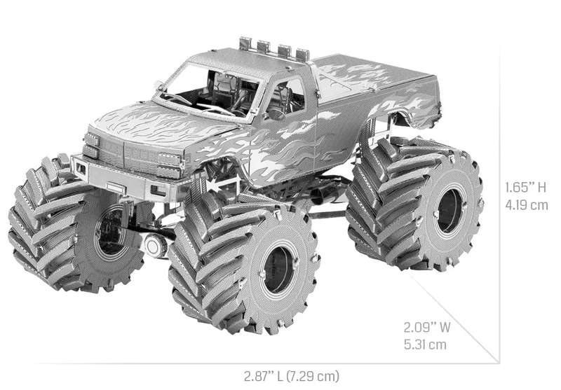 Puzzle 3D Monster Truck 72pc