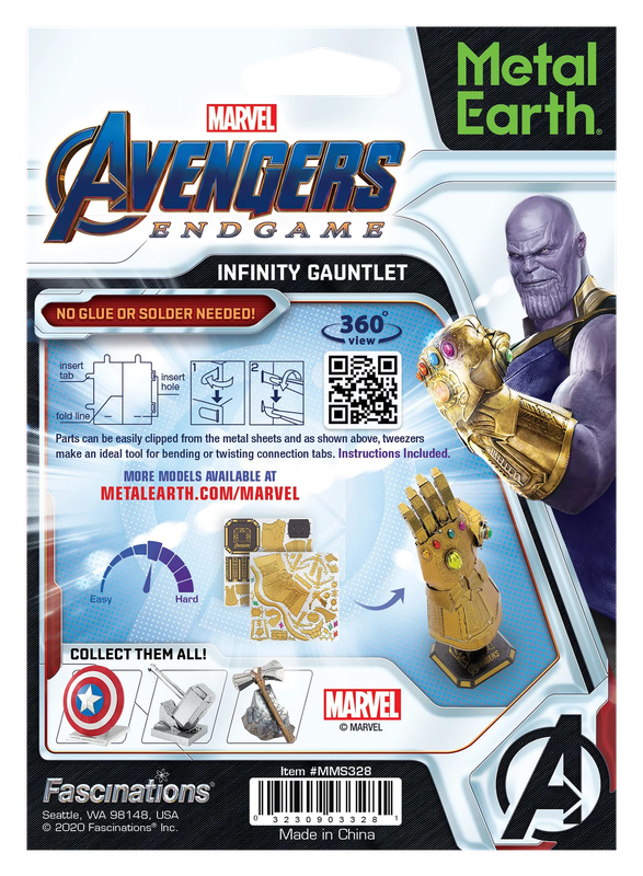 Puzzle 3D Infinity Gauntlet (Avengers)