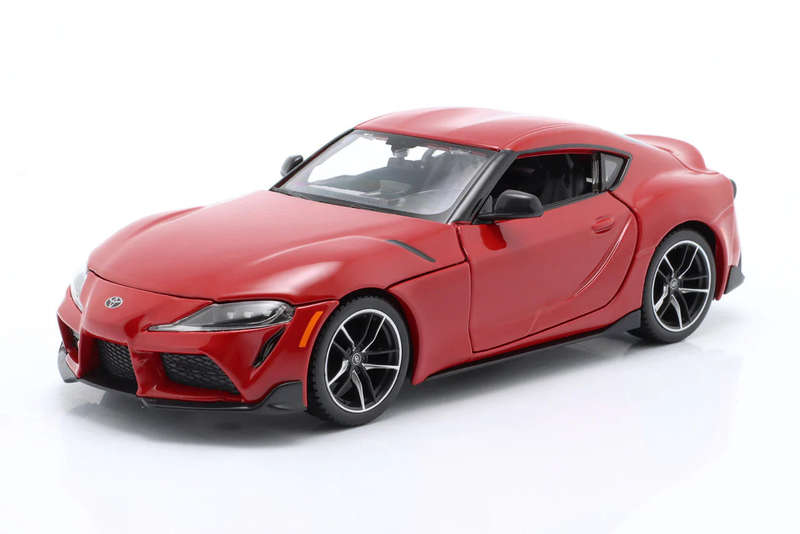 Toyota Supra GR 2022 Red (scale 1 : 24)
