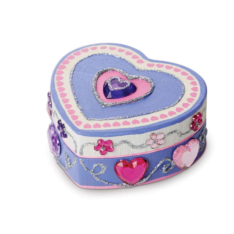 Decorate Your Own Wooden Heart Box