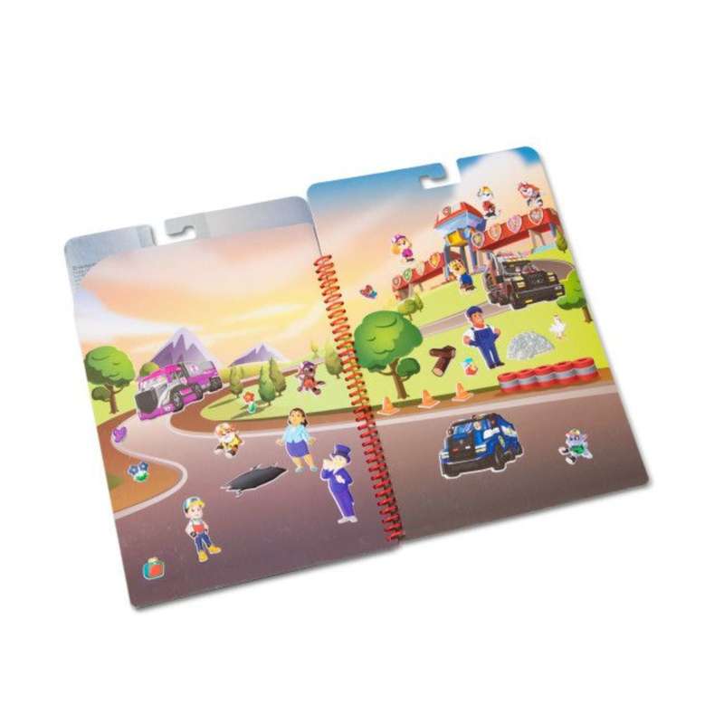 Paw Patrol Puffy Stickers Big Truck Pups