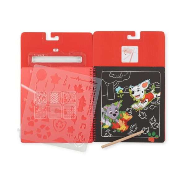Paw Patrol Scratch Art Pad Marshall