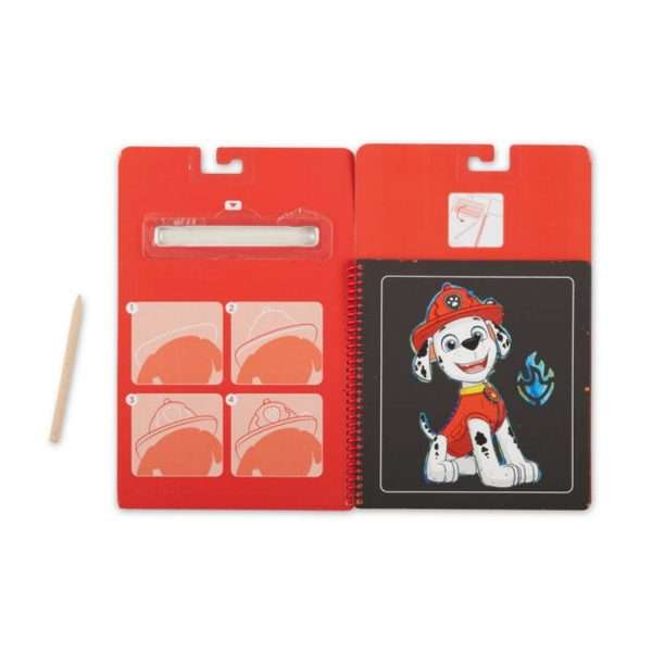 Paw Patrol Scratch Art Pad Marshall