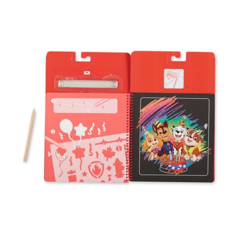 Paw Patrol Scratch Art Pad Marshall