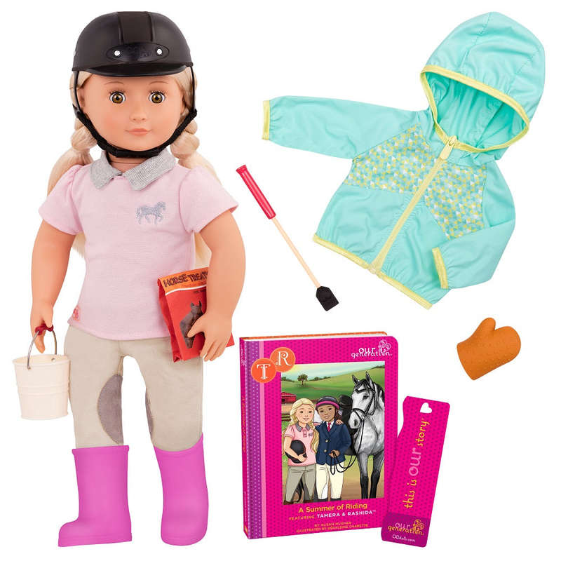 OG Deluxe Doll with Book Tamera 18 Inch Blonde