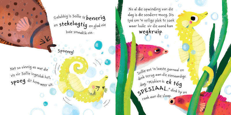 Prenteboek - Sollie Die Seeperdjie