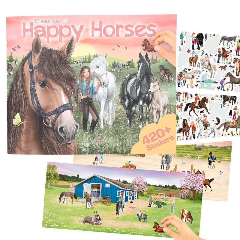 Miss Melody Create Your Happy Horses (420+ stickers)