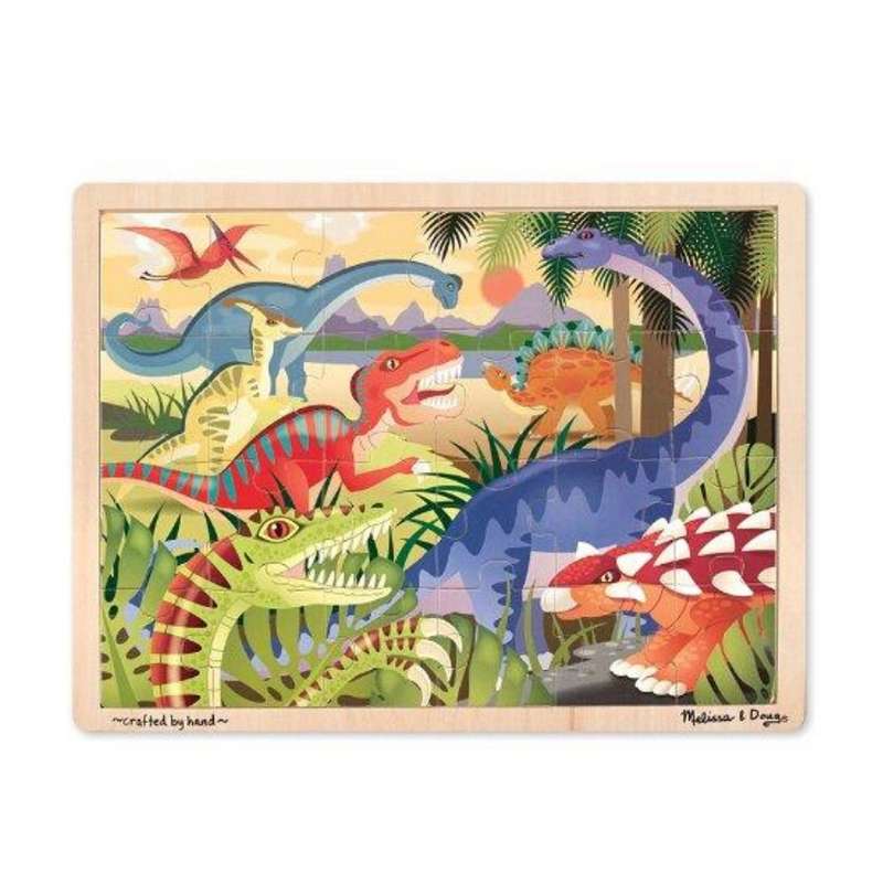 Puzzle 24pc Dinosaurs