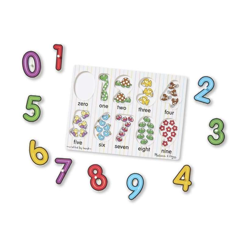 See Inside Numbers Peg Puzzle