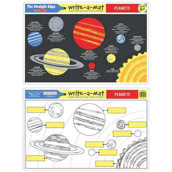 Planets Write A Mat