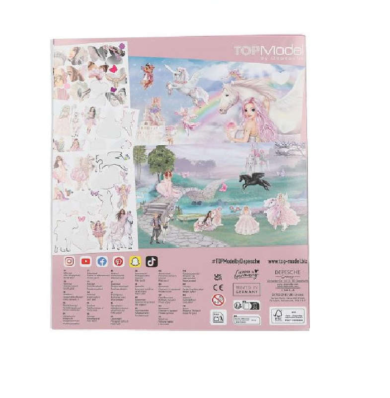 Top Model Sticker World Viva Violet (+110 stickers)