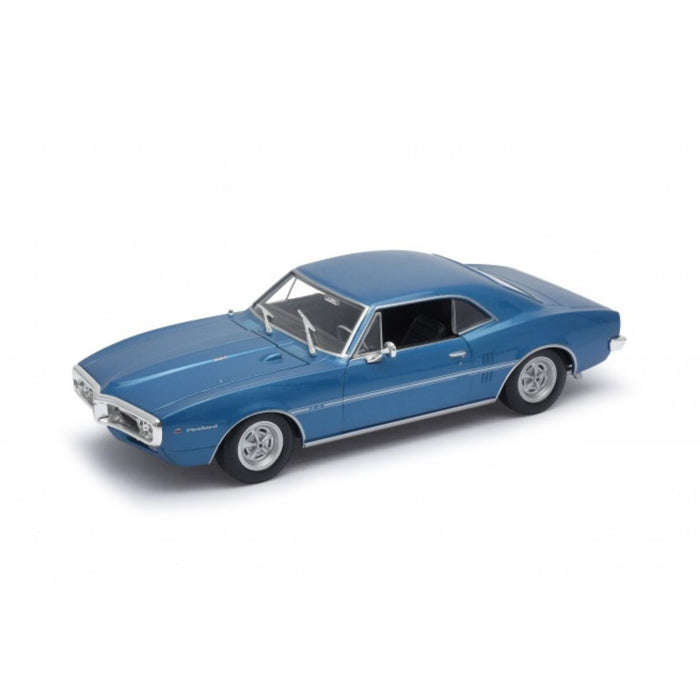 Pontiac Firebird Blue 1967 (scale 1 : 24)