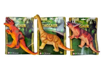 Soft Stuffed Dinosaur Assorted (Carded)