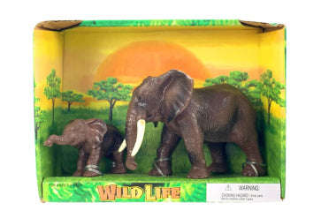 Elephant with Calf (Boxed) (Wild Life)