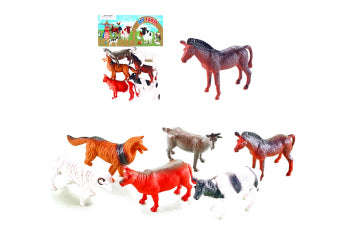 Farm Animals 6pc (in bag)