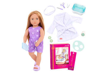 OG Deluxe Doll W/Book Serafina 18" Blonde