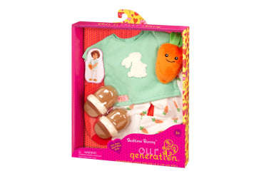 OG Regular Bunny Pajama Carrot Plush Outfit - Bedtime Bunny