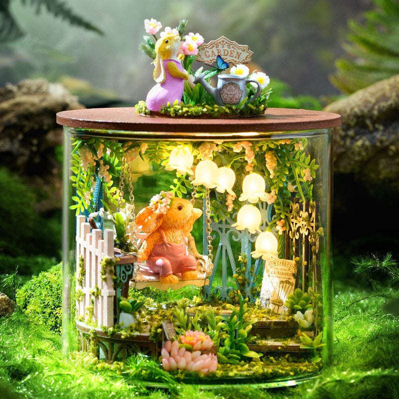 Puzzle 3D Fairytale Garden (Dream Bottle Series)