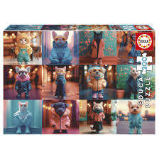 Puzzle 200pc Fashion Animals (Educa)